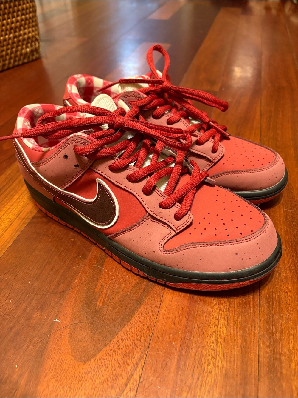 Nike SB Dunk Low Concepts Red Lobster Size 10 - Picture 2 of 11
